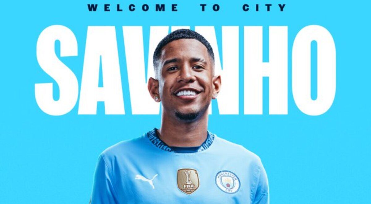 Savinho Resmi Bergabung dengan Manchester City