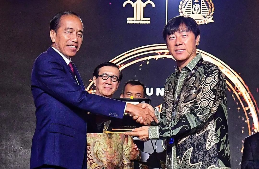 Presiden Jokowi saat menghadiri Grand Launching Golden Visa Sumber Foto: Instagram @jokowi