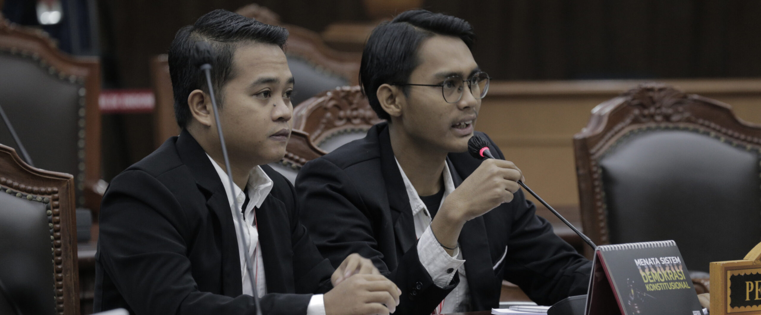 MK kembali menggelar sidang kedua dari permohonan Ahmad Farisi (peneliti) dan A. Fahrur Rozi, Sumber foto: Humas MK RI