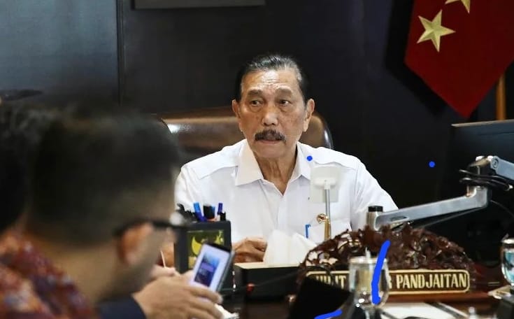 Menteri Koordinator Bidang Kemaritiman dan Investasi Luhut Binsar Pandjaitan Sumber Foto: Instagram @luhut.pandjaitan