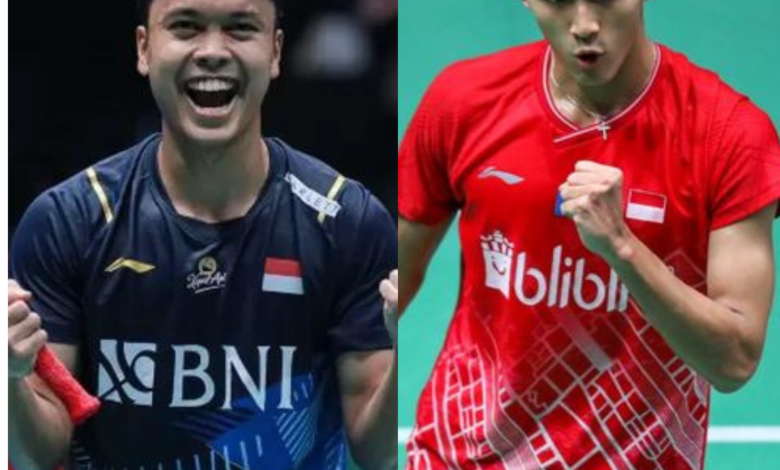 Dua Wakil Indonesia Tunggal Putra, Tumbang di Olimpiade Paris 2024