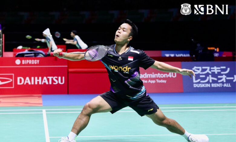 Anthony Ginting Mundur di Tengah Pertandingan Japan Open 2024