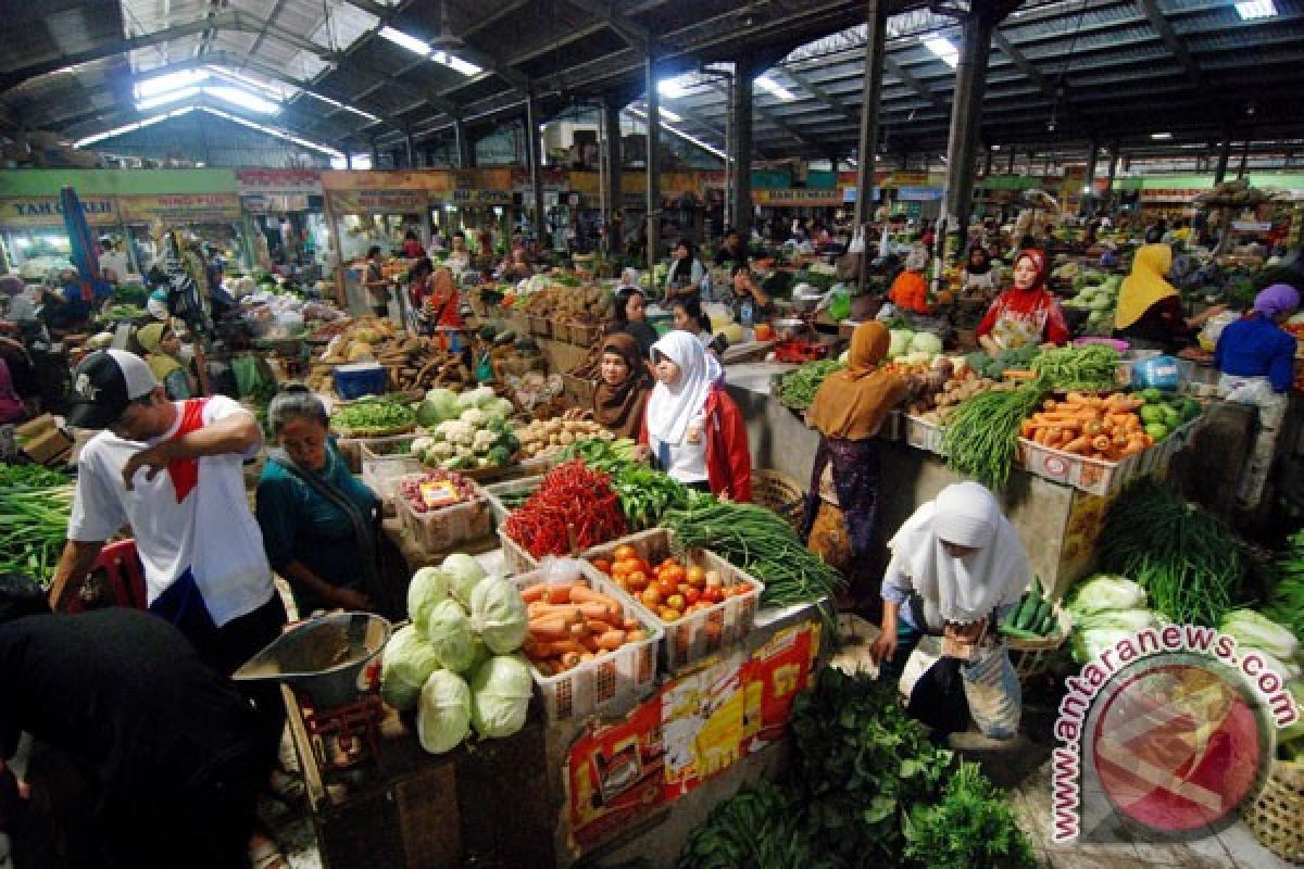 Ilustrasi kegiatan jual beli komoditas pangan di pasar tradisional. Sumber foto: istimewa