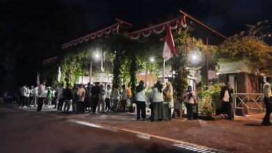 Suasana Depan Nusa Dua Convention Center Lokasi Mukatamar PKB. Sumber Foto: Istimewa