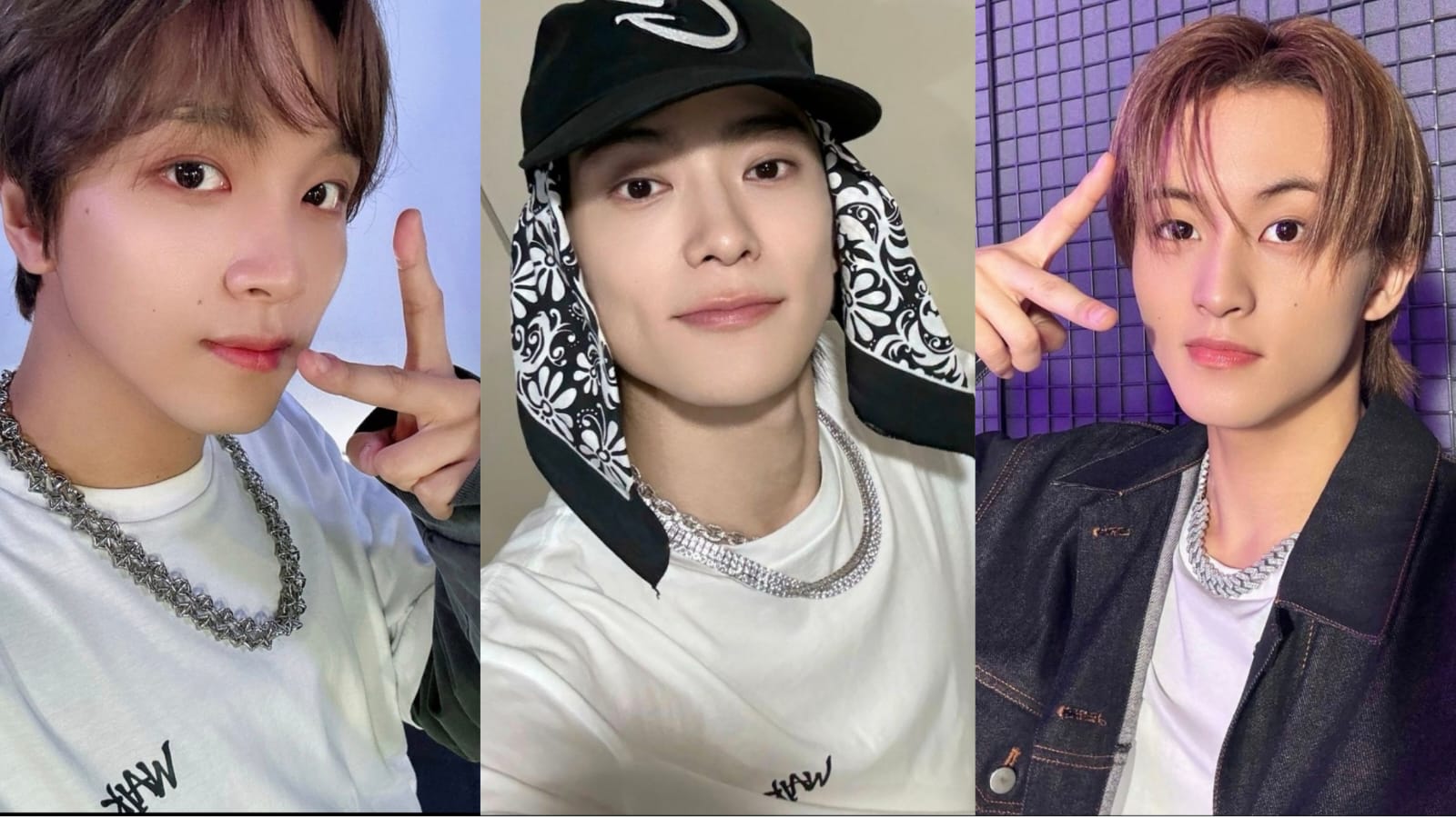 Jaehyun, Haechan, dan Mark NCT Sumber Foto: Instagram @nct127