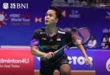 Anthony Sinisuka Ginting Foto: Twitter @INABadminton