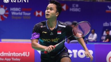 Anthony Sinisuka Ginting Foto: Twitter @INABadminton