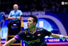 Jonatan Christie Tersingkir di Semifinal China Open Foto:Twitter @INABadminton