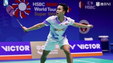 Anthony Sinisuka Ginting Foto: Twitter @INABadminton