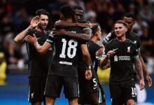 Pemain Liverpool saat mengalahkan AC Milan pada Laga Perdana Liga Champions Foto: Twitter @Hephzibah05