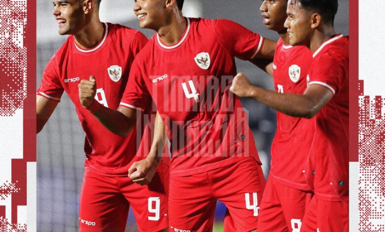 Kemenangan Timnas Indonesia U-20 atas lawanya, Maladewa Foto: Twitter @TimnasIndonesia