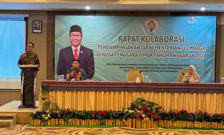 Rapat kolaborasi pendampingan antar lembaga oleh Kemendesa PDTT. Sumber Foto: Istimewa