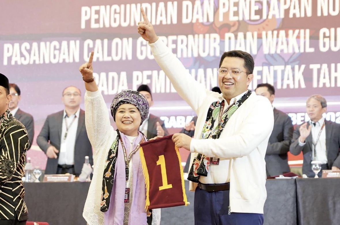 Luluk Nur Hamidah dan Lukmanul Khakim. Sumber Foto: Istimewa Politik