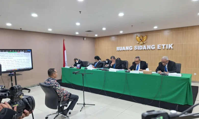 Suasana Sidang Kode Etik Wakil Ketua KPK Nurul Ghufron, Sumber foto: Istimewa