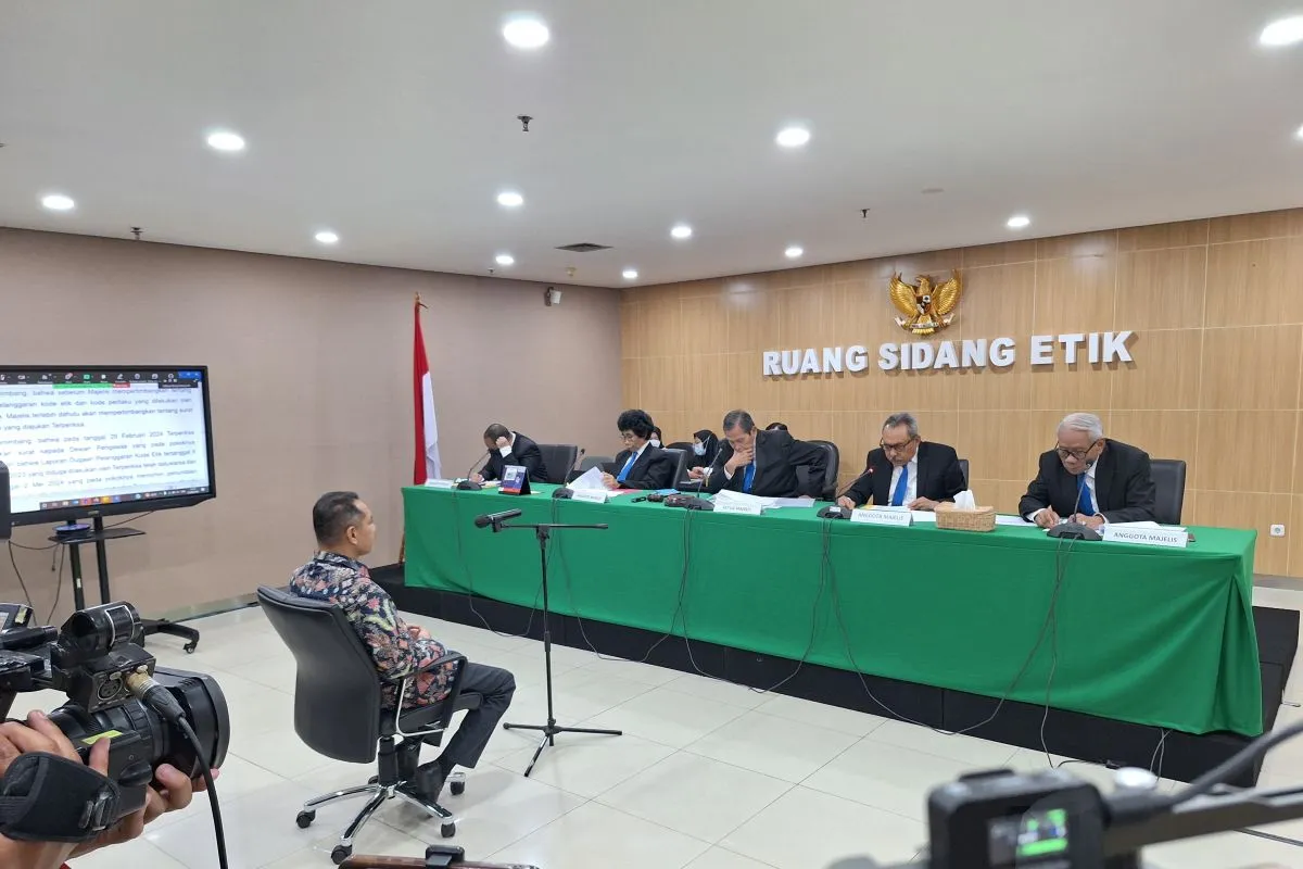 Suasana Sidang Kode Etik Wakil Ketua KPK Nurul Ghufron, Sumber foto: Istimewa