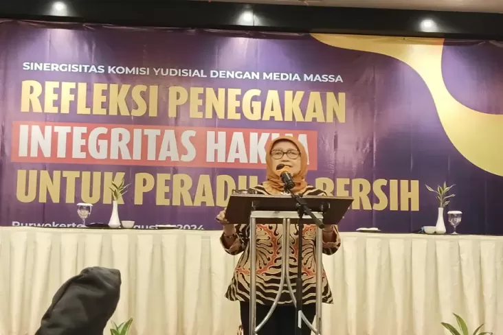 Wakil Ketua KY Siti Nurdjanah membuka Sinergitas Komisi Yudisial, Sumber foto: Istimewa