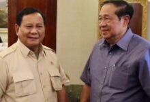 Prabowo Subianto dan Susilo Bambang Yudhoyono. Sumber Foto: Istimewa