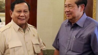 Prabowo Subianto dan Susilo Bambang Yudhoyono. Sumber Foto: Istimewa