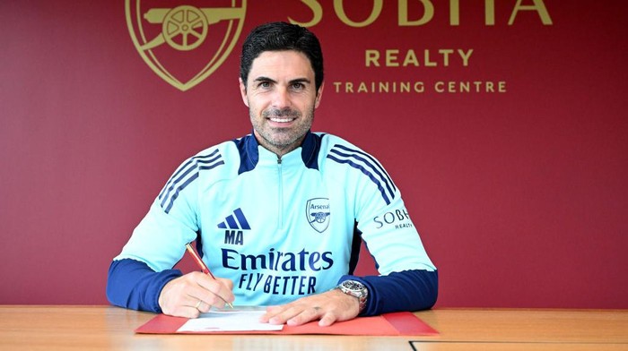 Mikel Arteta Foto:Getty Images/Stuart MacFarlane