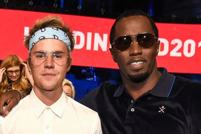 Justin Bieber dan P. Diddy Sumber Foto: Getty Images