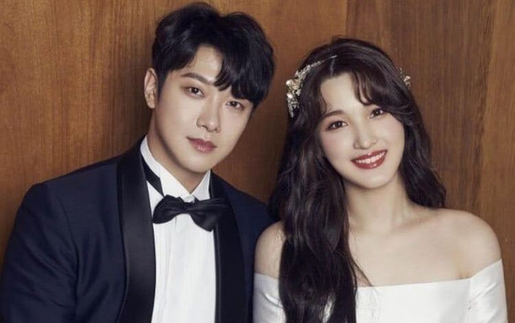 Minhwan F.T. Island dan Yulhee Eks LABOUM Sumber Foto: Soompi