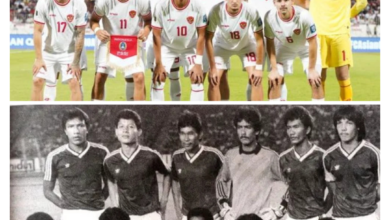 Skuad Timnas Indonesia dan Timnas Indonesia 1987 Foto: Istimewa