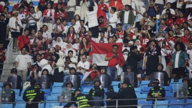 Pendukung Timnas Indonesia saat Melawan China Foto: Istimewa