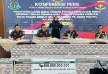 Konfrensi Pers TPPU PT Palma Groub, Sumber foto: Istimewa