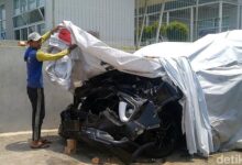 Penampakan mobil Fortuner milik Kapolres Boyolali, Sumber foto: Istimewa