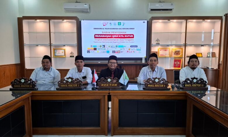 Jajaran Rektor dan Wakil Rektor UAS Kencong, Jember: Sumber: uas.ac.id