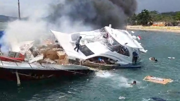 Kondisi Boat yang Tewaskan Cagub Malut, Sumber foto: Istimewa