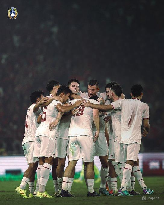 Skuad Timnas Indonesia Senior, Foto: Twitter @PSSI