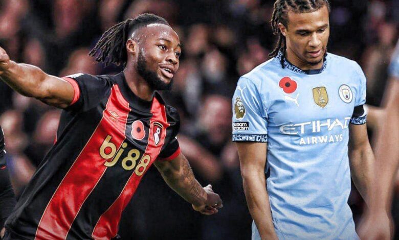 Bournemouth Vs Man City, Sumber: Akun X@fabrizio.romano