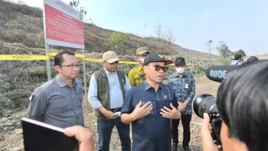 Menteri Kabinet Merah Putih Monitoring Pencemaran Sungai Ciujung di Banten