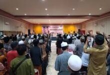 Dukungan Alumni Pondok Pesantren Salafiyah Syafi'iyah Sukorejo Mendukung Mohammad Fawait-Djoko Santoso Foto: Istimewa