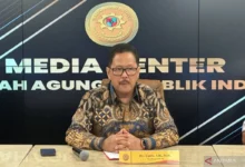 Juru Bicara MA, Yanto, saat memberikan keterangan pers di Gedung MA, Sumber foto : Istimewa