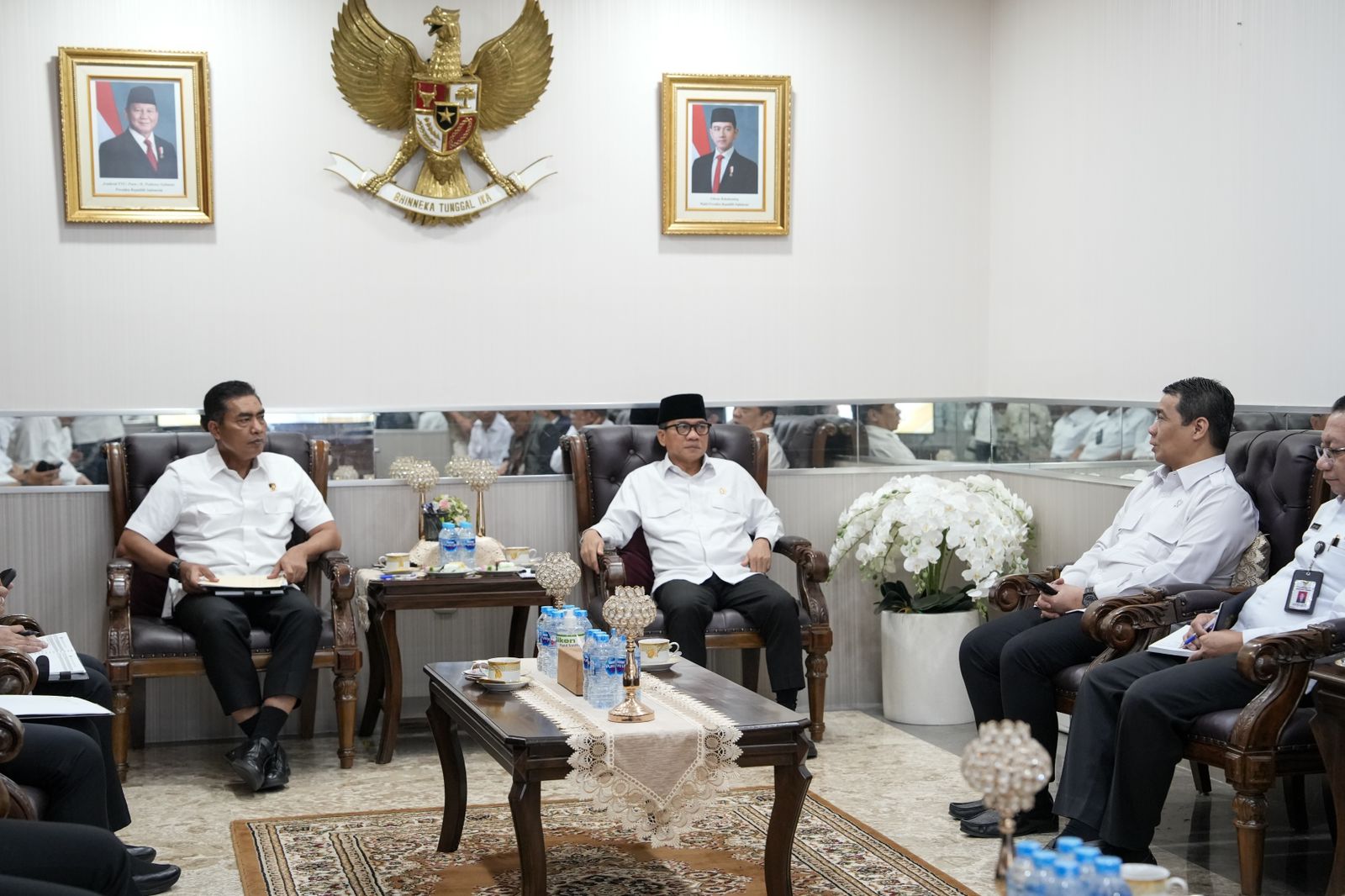 Keterangan Foto: Menteri Desa PDT di Bareskrim Polri. Sumber: Istimewa