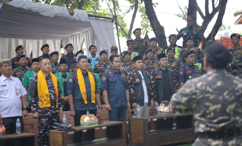 Buka Festival Maritim dan Diklatsus Baritim, Ketum GP Ansor Perintahkan Revitalisasi Gerakan Baritim Nasional. Pembukan acara festival maritim dan diklatsus baritim oleh Ketua GP Ansor, Addin Jauharuddin. Sumber: Dok. Pribadi.