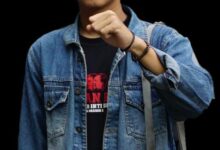 Keterangan Foto: Saighoni Kader PMII Hukum UIJ. Sumber: Istimewa