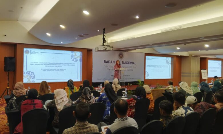 Badan Gizi Nasional Gelar Pelatihan Petugas Penjamah Makan di Banjarmasin Badan Gizi Nasional Gelar Pelatihan Petugas Penjamah Makan di Banjarmasin