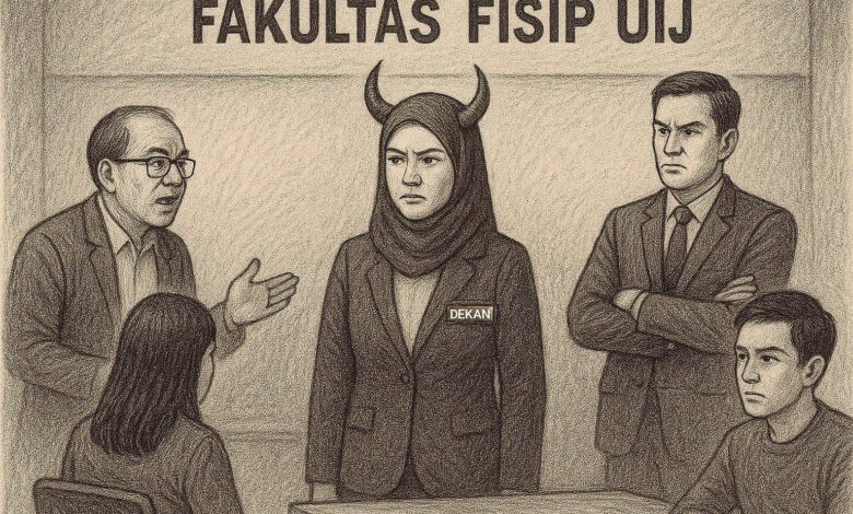 Ketika FISIP Tak Lagi Punya Rasa: Cerita dari Sudut Kelas Ilkom yang Dikucilkan Keterangan Foto: Ketika FISIP Tak Lagi Punya Rasa sumber: Istimewa