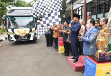 Keterangan: Pelepasan bus Esport Desa, Sumber: Istimewa