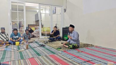 Refleksi Harlah ke-66 dan Halalbihalal, PMII Jember Tegaskan Pentingnya Silaturahmi dan Penguatan Kaderisasi Tuan rumah kegiatan halal bihalal kader dan Alumni PC PMII Jember, Ach. Faidy Suja'i. Sumber: Dok pribadi.