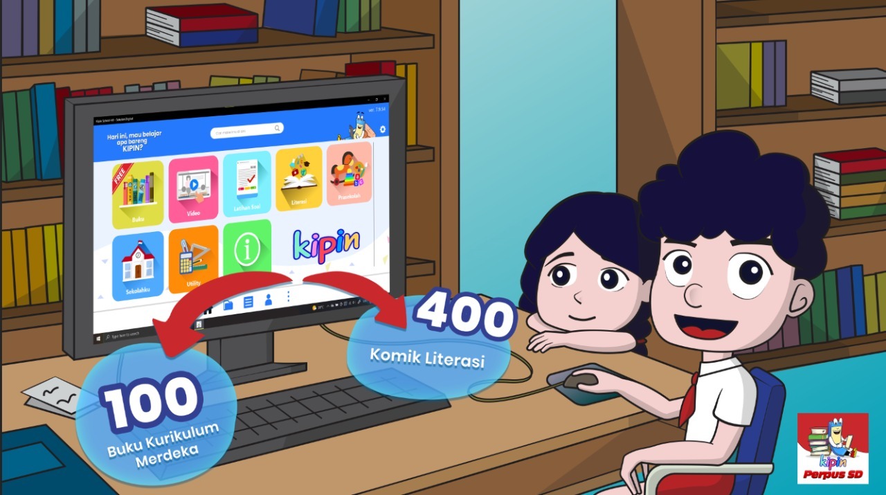 MABAR DIGITAL Buka Akses Perpustakaan Digital bagi Siswa SDN Sudangan